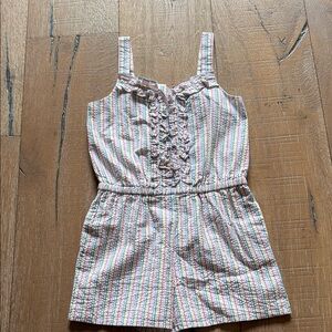 Janie and Jack Colorful Striped Romper